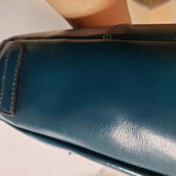 SERETA Teal Shoulder Handbag - Picture 14 of 16